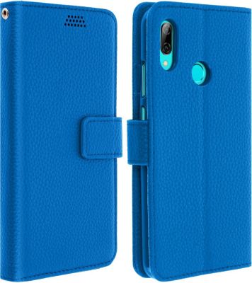 Etui AVIZAR P Smart 2019, Honor 10 Lite Support Bleu