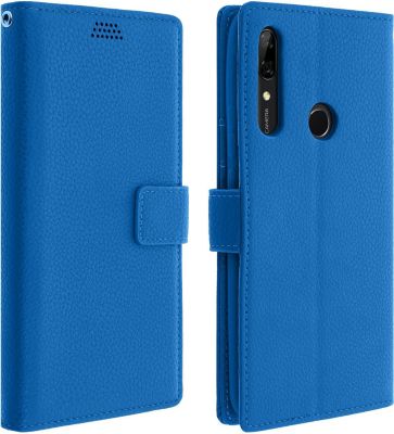 Etui AVIZAR Huawei P Smart Z , Honor 9X Support Bleu