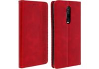 Etui AVIZAR Xiaomi Mi 9T Cuir Effet Vintage Rouge