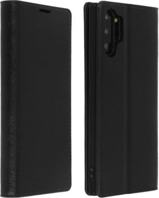 Etui AVIZAR Samsung Galaxy Note 10 Plus Cuir Noir