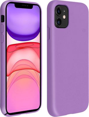Coque AVIZAR iPhone 11 Silicone Soft Touch Violet