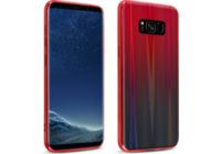 Coque AVIZAR Samsung S8 Holographique Brillant Rouge