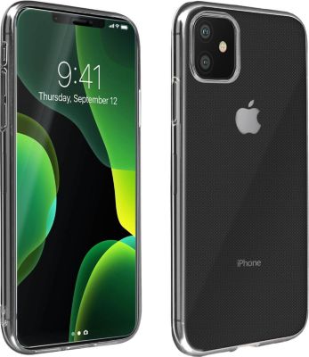 Coque AVIZAR + Verre trempé Transparent iPhone 11