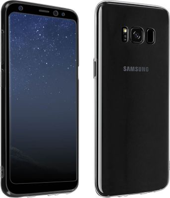 Coque AVIZAR + Verre trempé Noir Samsung Galaxy S8