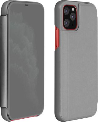 Etui AVIZAR iPhone 11 Pro Effet Miroir Stand Argent Etui AVIZAR iPhone 11 Pro Effet Miroir Stand Argent