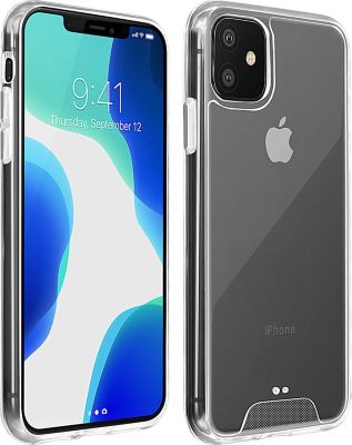 Coque AVIZAR Apple iPhone 11 Coins Bumper Transparent