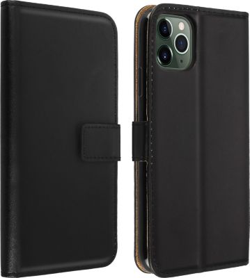 Etui AVIZAR iPhone 11 Pro en Cuir Veritable Noir