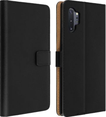 Etui AVIZAR Samsung Galaxy Note 10 Plus Cuir Noir
