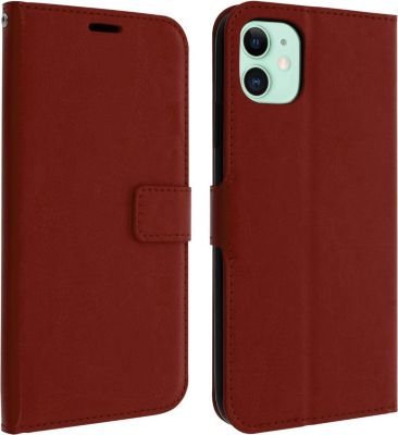 Etui AVIZAR iPhone 11 Portefeuille Vintage Marron Etui AVIZAR iPhone 11 Portefeuille Vintage Marron