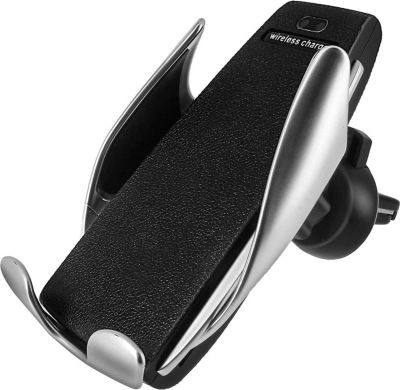 Support smartphone AVIZAR Voiture Chargeur Qi 7.5W 10W Ajustable