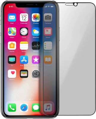 Protège écran AVIZAR iPhone X / XS Verre trempé Anti-espion Protège écran AVIZAR iPhone X / XS Verre trempé Anti-espion