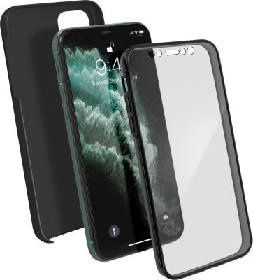 Coque AVIZAR iPhone 11 Pro Max Avant et Arrière Noir