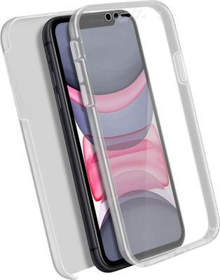 Coque AVIZAR iPhone 11 Avant et Arrière Transparent