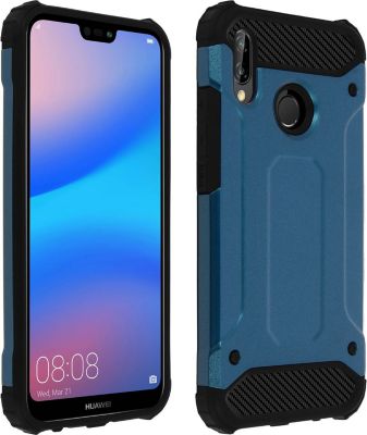 Coque AVIZAR Huawei P20 Lite Antichocs Bleu nuit