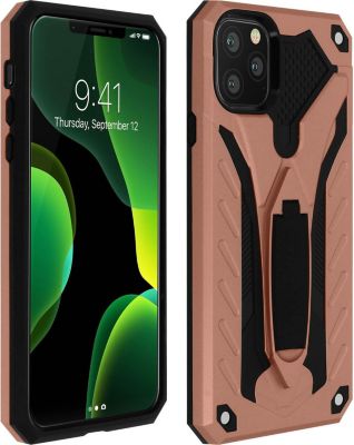 Coque AVIZAR iPhone 11 Pro Béquille Support Champagne