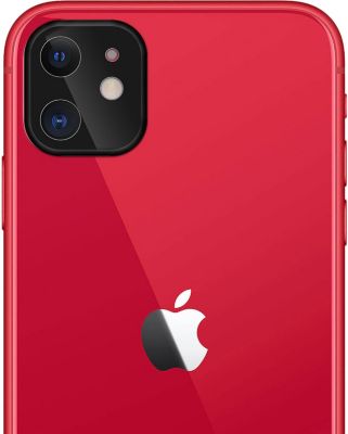 Protège objectif AVIZAR Film iPhone 11 Vitre Verre Trempé Noir