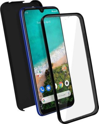 Coque AVIZAR Xiaomi Mi A3 Avant et Arrière Noir Coque AVIZAR Xiaomi Mi A3 Avant et Arrière Noir