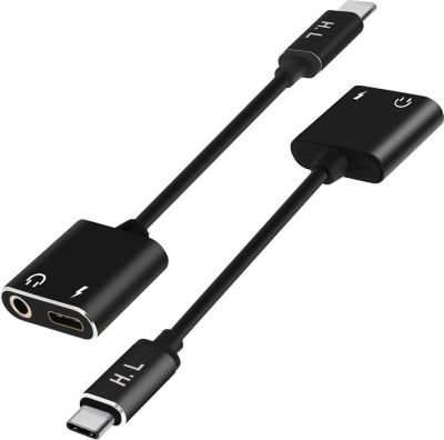 Adaptateur Jack AVIZAR Audio & Charge USBC / USB-C et Jack 3.5