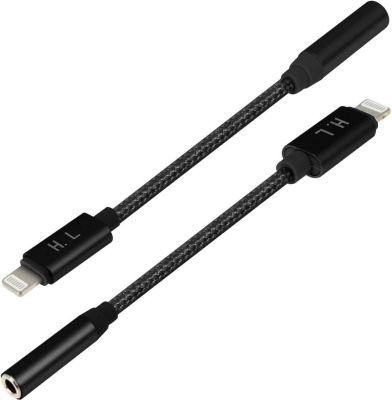 Adaptateur Lightning/Jack 3,5 AVIZAR Audio Lightning vers Jack 3.5 13cm HL103