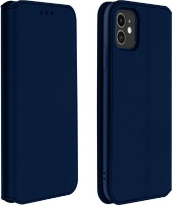 Etui AVIZAR iPhone 11 Portefeuille Élégant Bleu Nuit