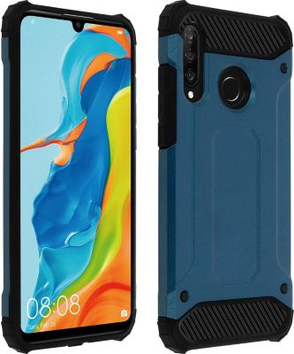 Coque AVIZAR Huawei P30 Lite Antichute 1,8m bleu nuit