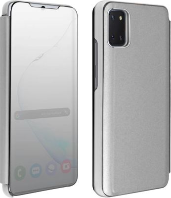 Etui AVIZAR Samsung Note 10 Effet Miroir Argent Etui AVIZAR Samsung Note 10 Effet Miroir Argent