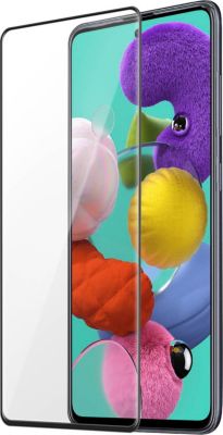 Protège écran AVIZAR Samsung Galaxy A51 Verre Contour Noir