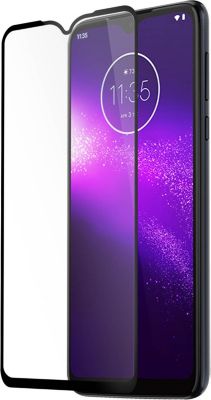 Protège écran AVIZAR Motorola One Macro Verre Contour Noir