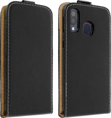 Etui AVIZAR Samsung Galaxy A40 Folio Vértical Noir