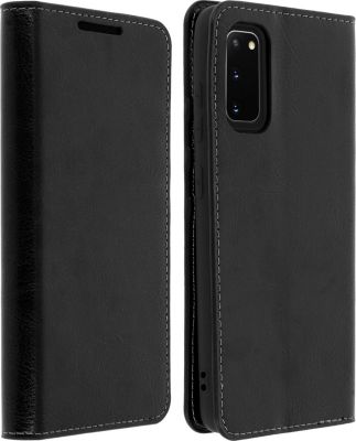 Etui AVIZAR Samsung S20 Porte-carte Cuir Noir Etui AVIZAR Samsung S20 Porte-carte Cuir Noir