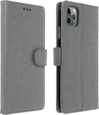 Etui AVIZAR iPhone 11 Pro Portefeuille Chester Gris