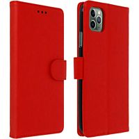 Etui AVIZAR iPhone 11 Pro Portefeuille Chester Rouge