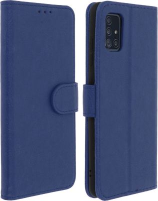 Etui AVIZAR Samsung Galaxy A51 Chester Bleu Nuit