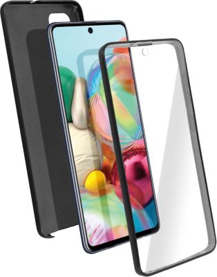 Coque AVIZAR Samsung Galaxy A71 Avant et Arrière Noir Coque AVIZAR Samsung Galaxy A71 Avant et Arrière Noir