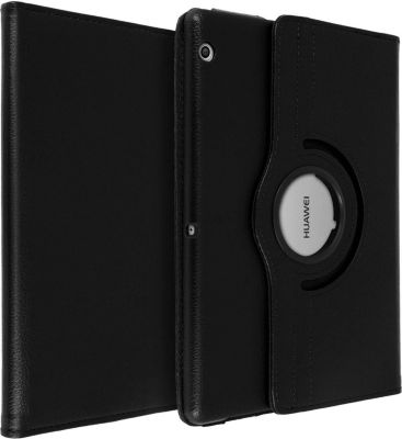 Housse AVIZAR MediaPad T3 10'' Rotative 360 Stand Noir