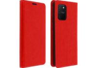 Etui AVIZAR Samsung Galaxy S10 Lite Cuir Rouge