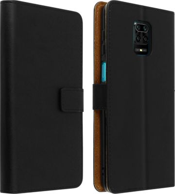 Etui AVIZAR Redmi Note 9 Pro Max/9 Pro/9S Cuir Noir