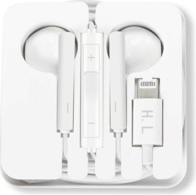 Oryx Ecouteur filaire avec microphone pour iPhone port lightning 120cm à  prix pas cher