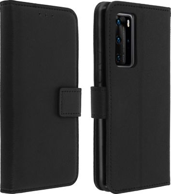 Etui AVIZAR Huawei P40 Portefeuille Support Noir