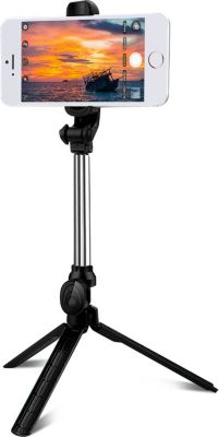 Perche à selfie AVIZAR Bluetooth 2 en 1 Trépied Télécommande Perche à selfie AVIZAR Bluetooth 2 en 1 Trépied Télécommande