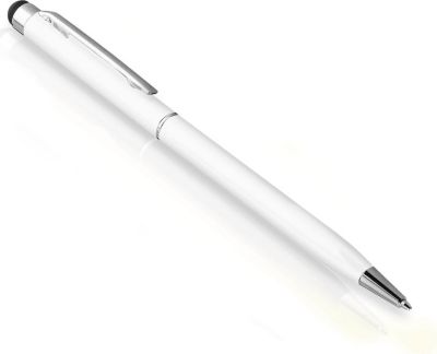 Stylet AVIZAR Stylet Tactile Tablette Smartphone Blanc