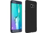 Coque AVIZAR Samsung Galaxy S6 Edge Plus TPU Noir