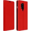 Etui AVIZAR OnePlus 8 Pro Cuir Série Business Rouge