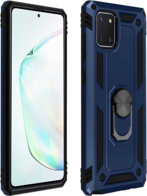 Coque AVIZAR Samsung Note 10 Lite Bague Bleu nuit Coque AVIZAR Samsung Note 10 Lite Bague Bleu nuit