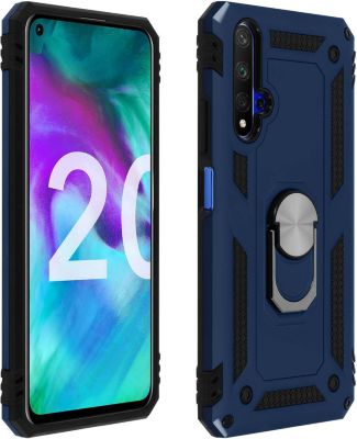 Coque AVIZAR Honor 20 , Huawei Nova 5T Bague Bleu
