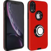 Coque AVIZAR iPhone XR Bague Armor Shield Rouge
