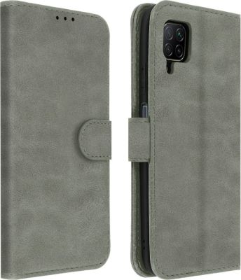 Etui AVIZAR P40 Lite Portefeuille Chester Gris
