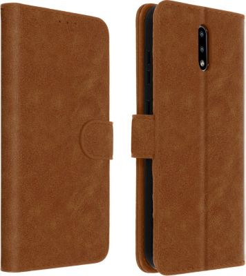 Etui AVIZAR Nokia 2.3 Portefeuille Chester Marron