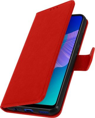 Etui AVIZAR Huawei P40 Lite E Portefeuille Rouge