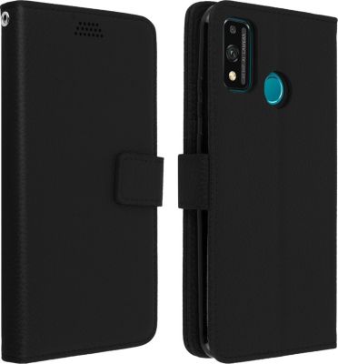 Etui AVIZAR Honor 9X Lite Portefeuille Support Noir